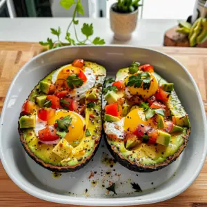 Breakfast Avocado Boats