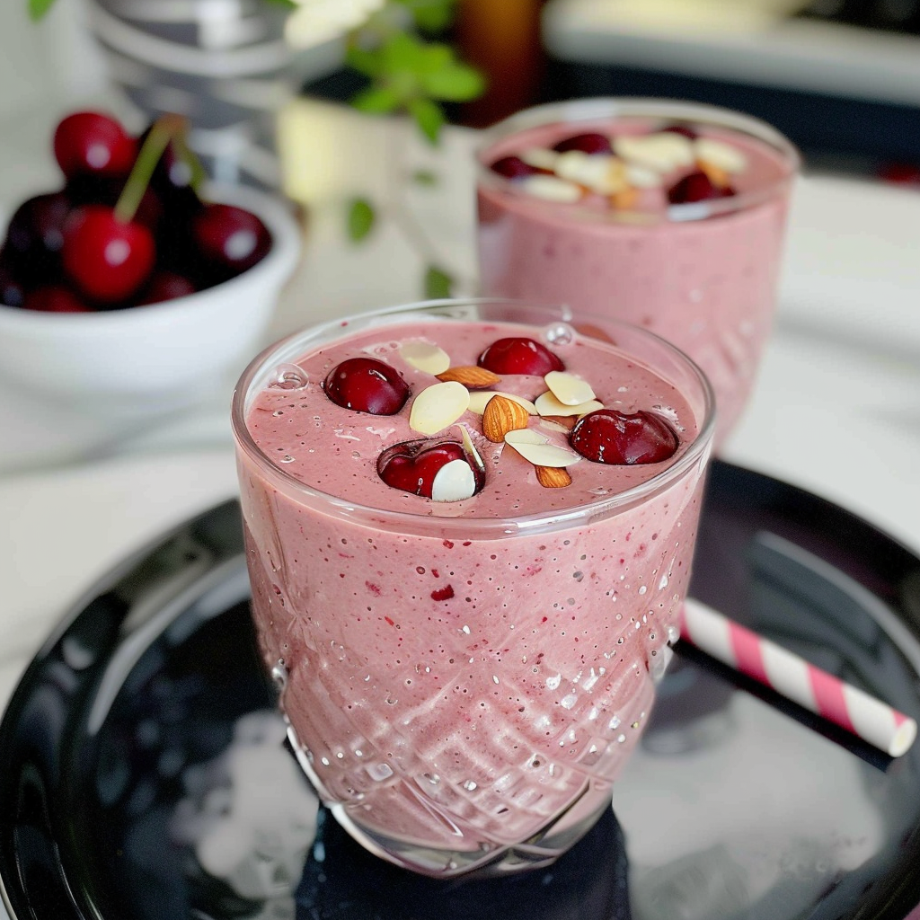 Cherry Almond Smoothie