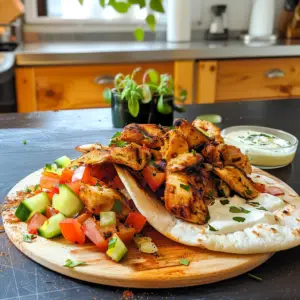 Chicken Shawarma Dish