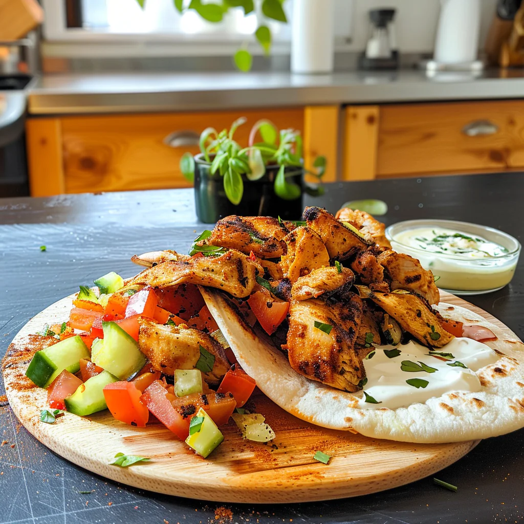 Chicken Shawarma Dish