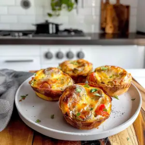Mini Breakfast Quiches Delight