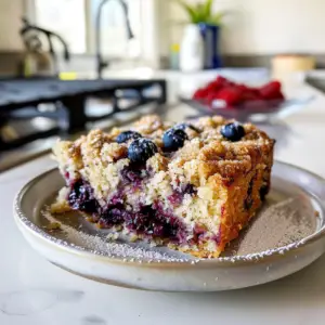 Blueberry Crumb Cake