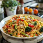 Garden Pasta Primavera Dish