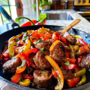Italian Sausage and Peppers Dish