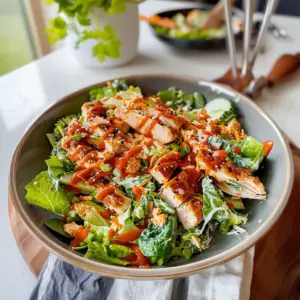 Vibrant Buffalo Chicken Salad