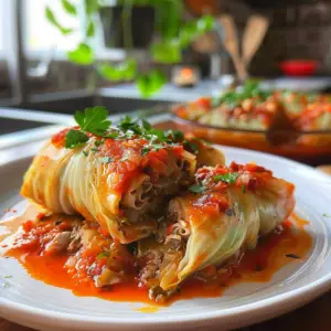 Cabbage Rolls Dish
