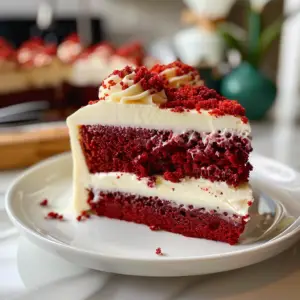 Red Velvet Cake Slice