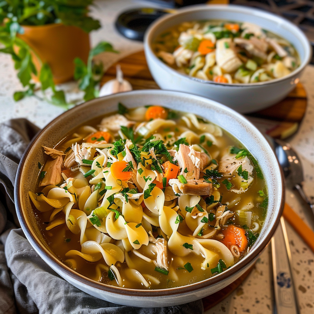 Homemade Chicken Noodle Soup