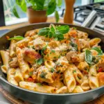 Marry Me Chicken Pasta Dish