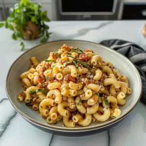 Cavatappi Pasta Dish