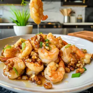 Honey Walnut Shrimp Dish
