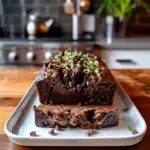 Chocolate Zucchini Bread Freshly Baked