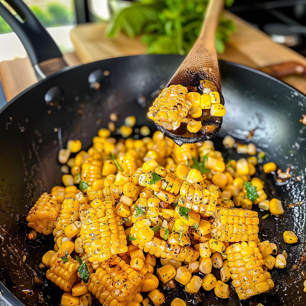 Honey Butter Skillet Corn Dish