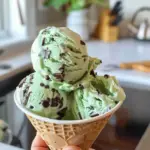 Mint Chocolate Chip Ice Cream