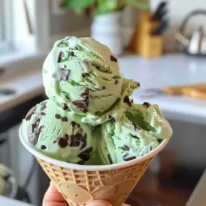 Mint Chocolate Chip Ice Cream