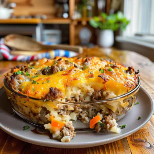 Hamburger Hashbrown Casserole