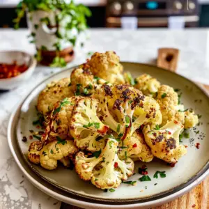 Roasted Cauliflower Dish
