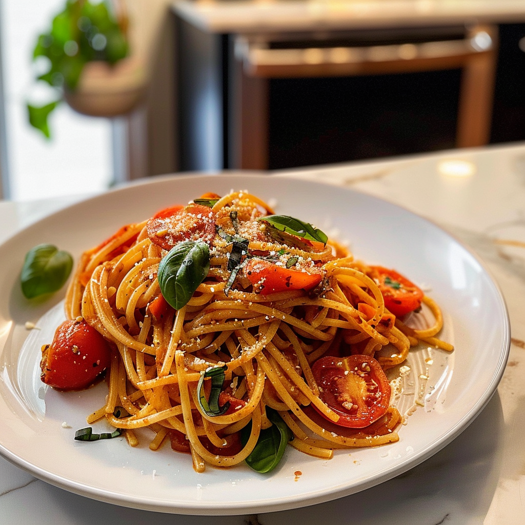 Fresh Tomato Basil Pasta