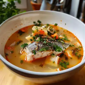 Delicious Fish Soup Image