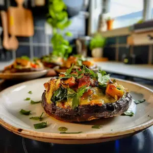Stuffed Portabella Mushrooms