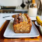 Cinnamon Banana Bread Fresh Out of the Oven