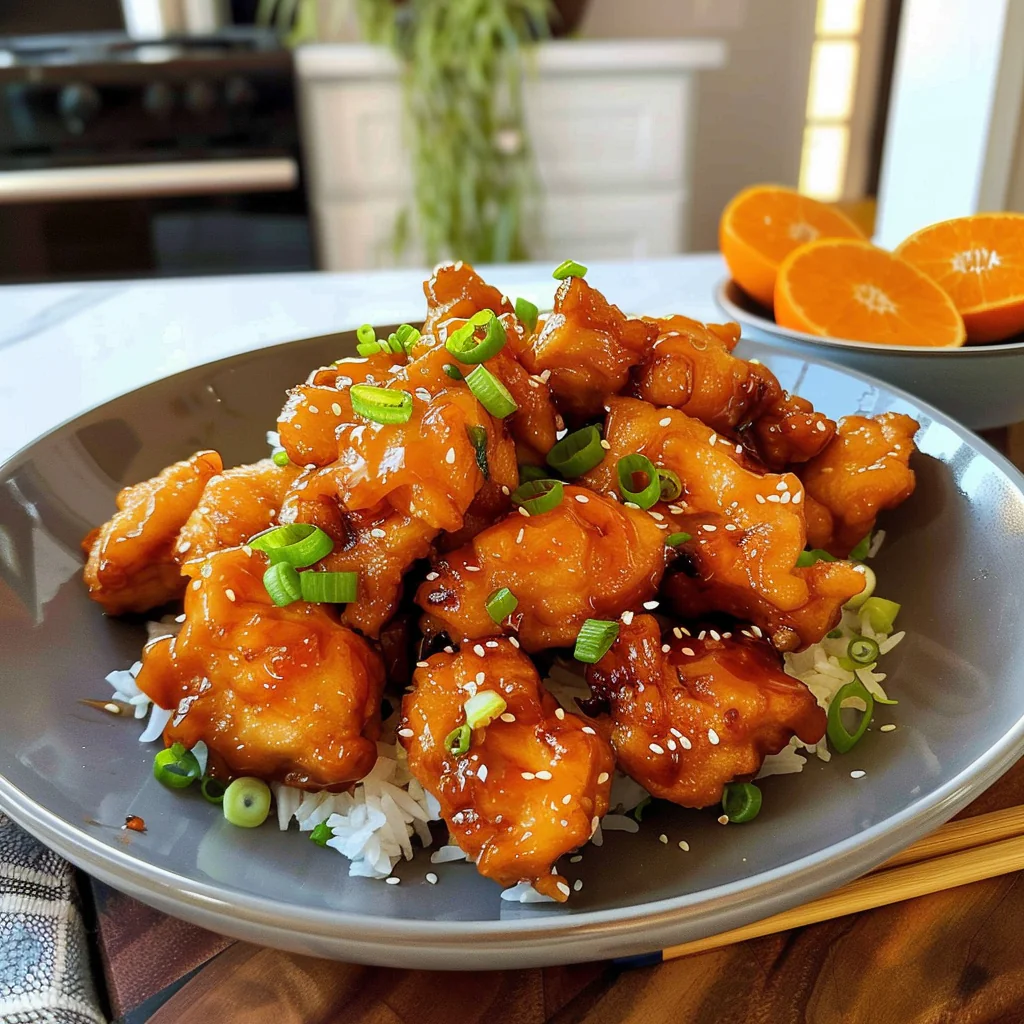 Easy Orange Chicken Dish