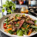Thai Beef Salad Fresh Ingredients