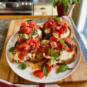 Bruschetta Chicken Dish