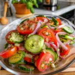 Tomato Cucumber Onion Salad