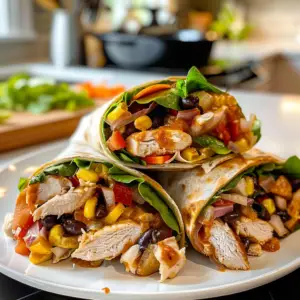 Southwest Chicken Wraps