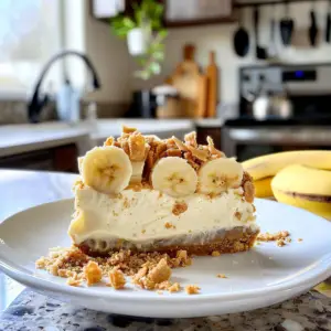 Banana Pudding Cheesecake Dessert