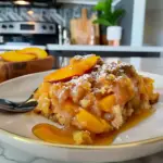 Delicious Peach Dump Cake