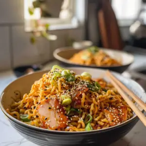 Tasty Ramen Noodles Dish