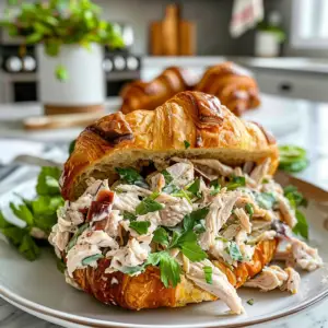 Chicken Salad Croissant Sandwich