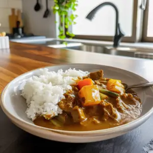 Delicious Japanese Curry Dish