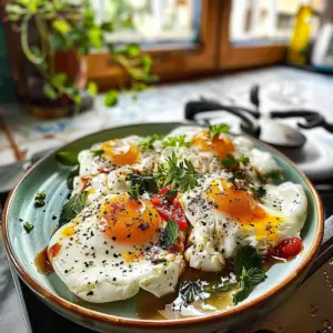 Turkish Eggs - A Flavorful Breakfast Delight