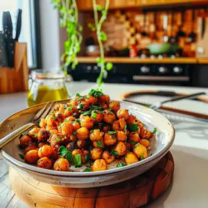 Crunchy Roasted Chickpeas