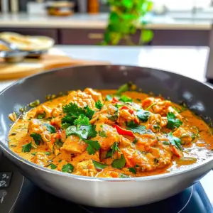Thai Coconut Curry Chicken Dish