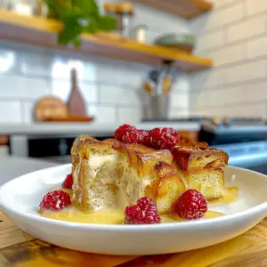 Delicious Custard Bread Pudding