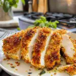 Panko Crusted Chicken in a Pan
