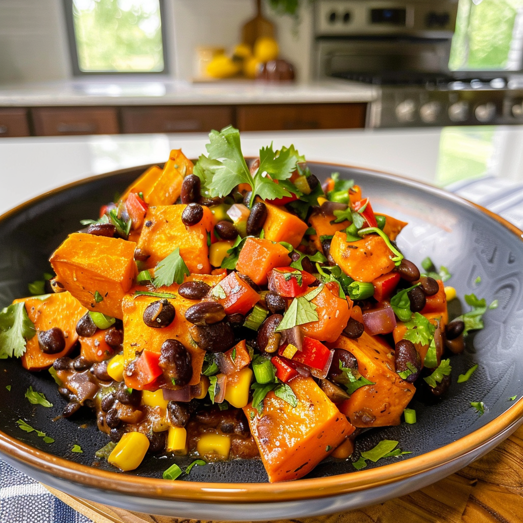 Sweet Potato Black Bean Dish
