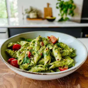 Delicious Avocado Pasta Dish