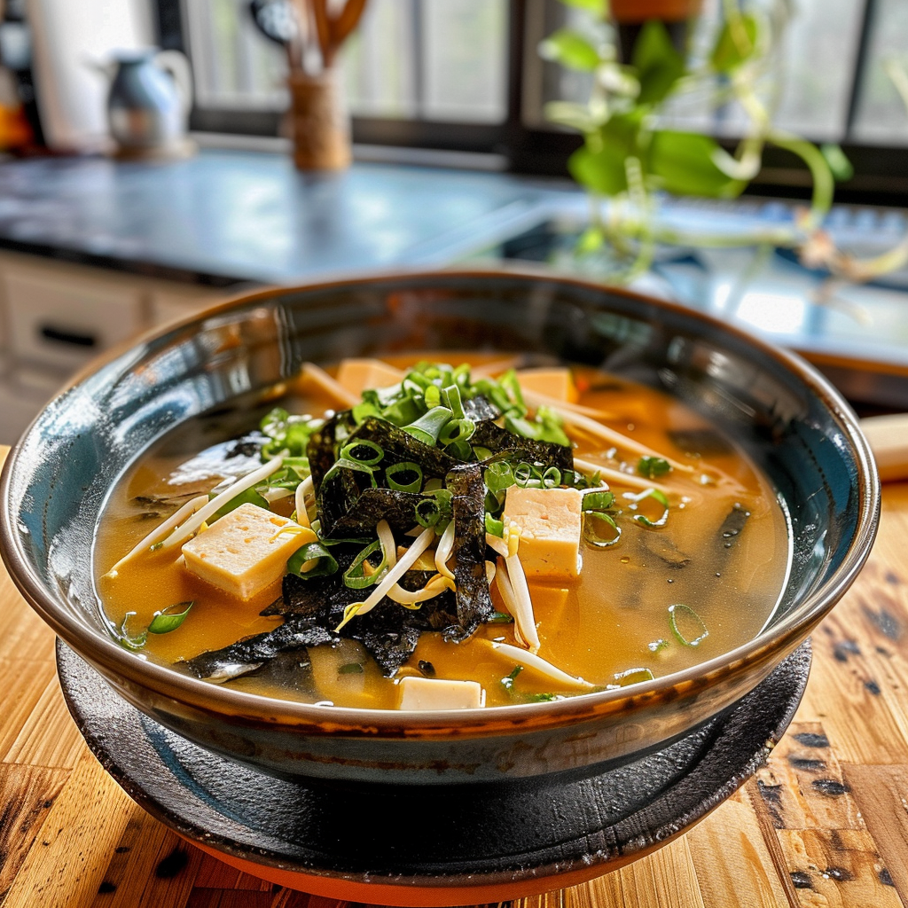 Miso Soup in a Bowl