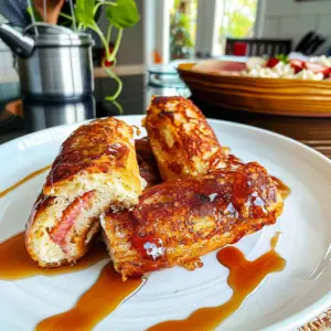 French Toast Roll Ups