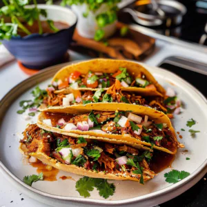 Delicious Chicken Birria Tacos