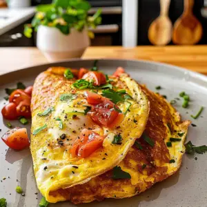 Fluffy Omelette Cooking