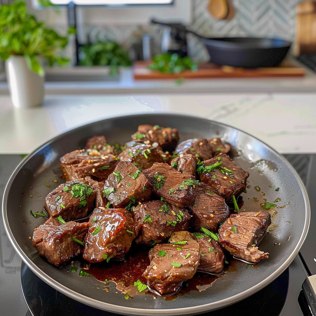 Garlic Butter Steak Bites