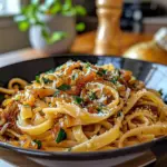 Caramelized Onion Pasta Dish