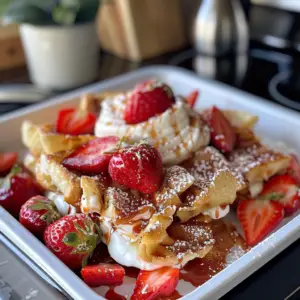 Strawberry Cheesecake Nachos Box