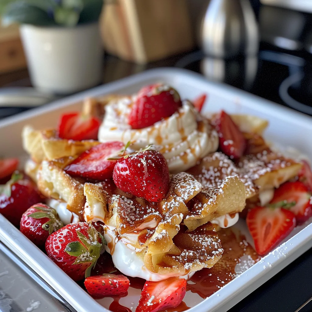 Strawberry Cheesecake Nachos Box